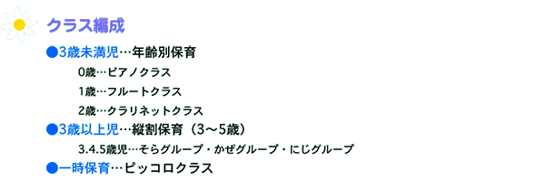 れんげの花保育園 園の概要